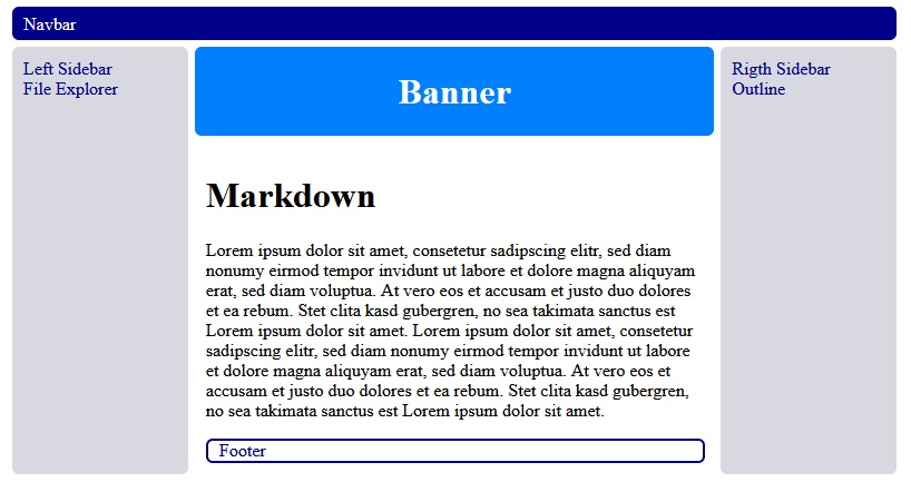 Obsidian-Webpage-Layout